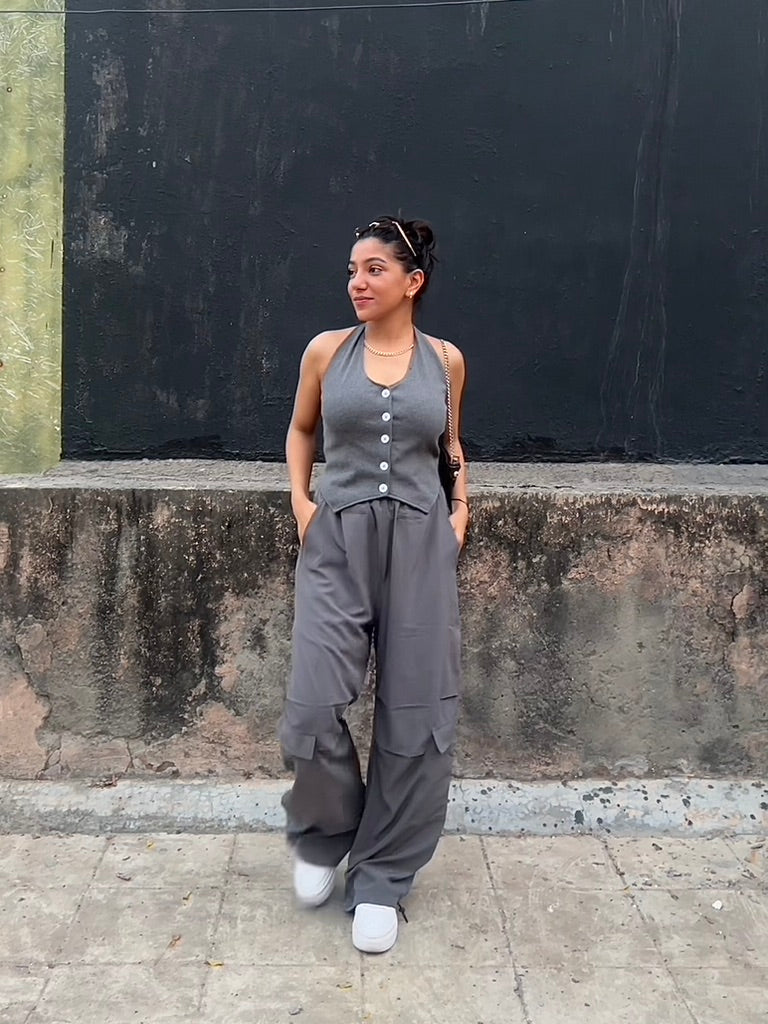 Grey Parachute PANT ONLY ( 2 available)