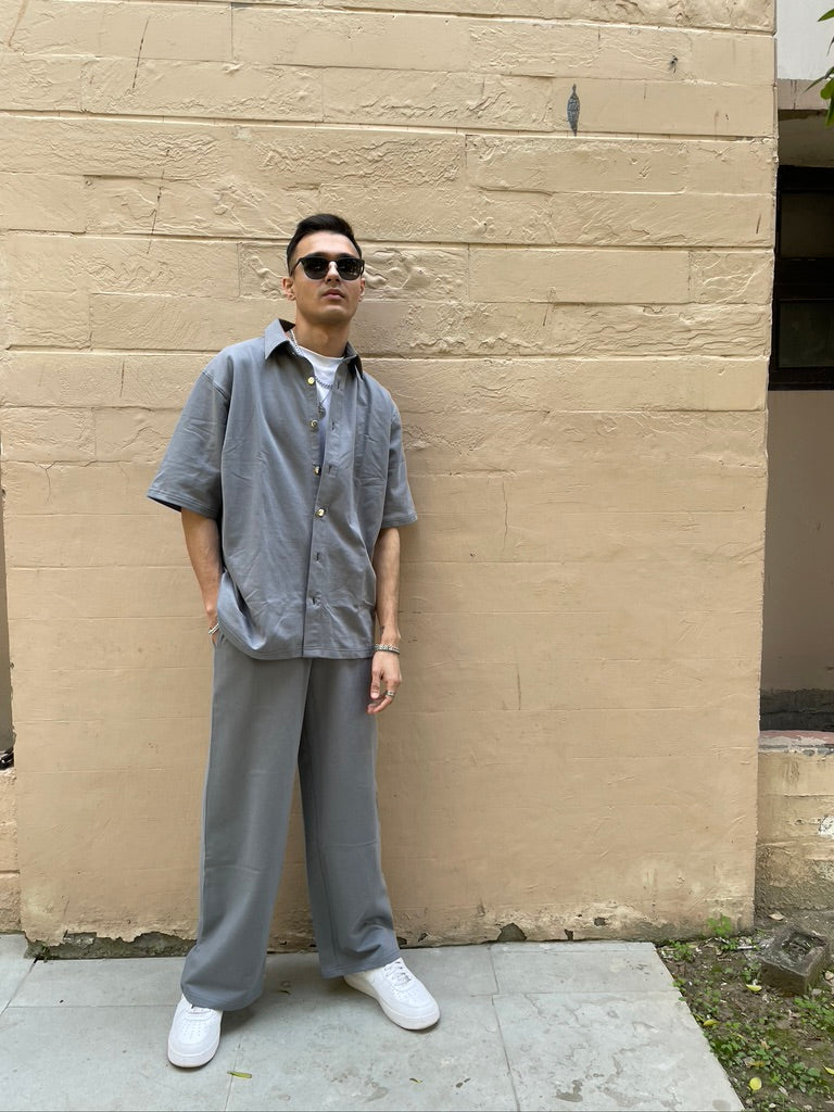 Stone Grey Unisex Co-ord