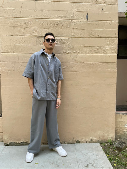 Stone Grey Unisex Co-ord