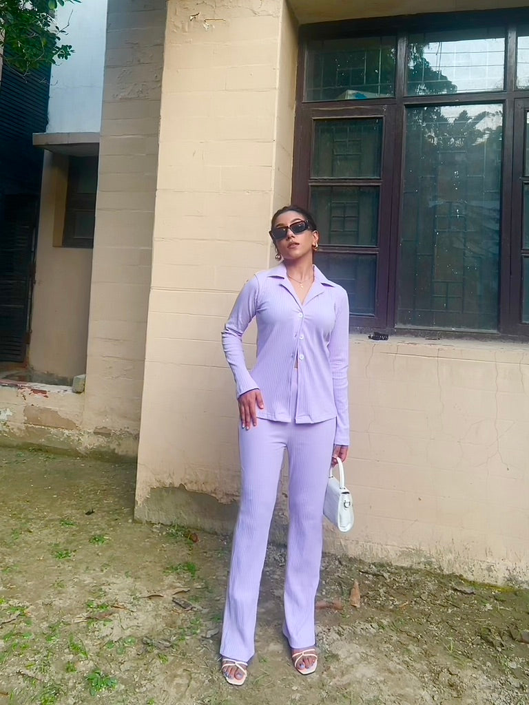 Thick RIB Knit Co-ord