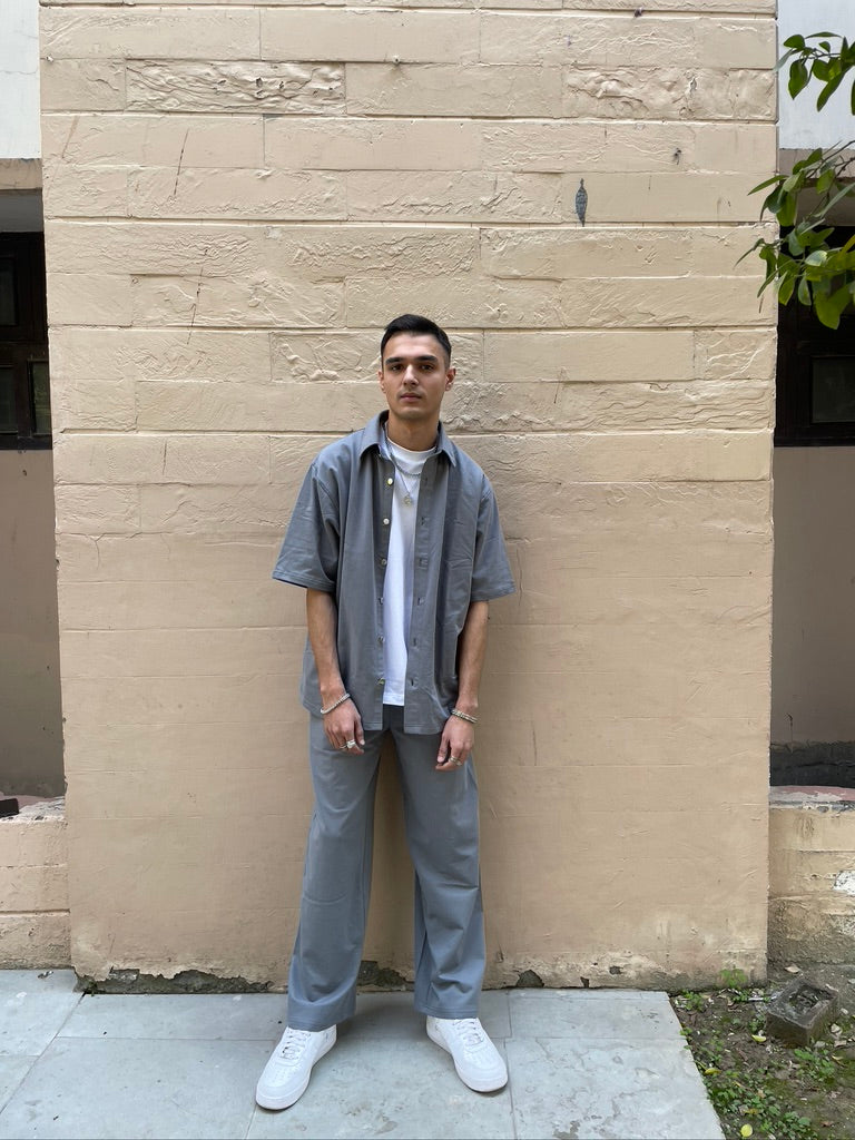 Stone Grey Unisex Co-ord
