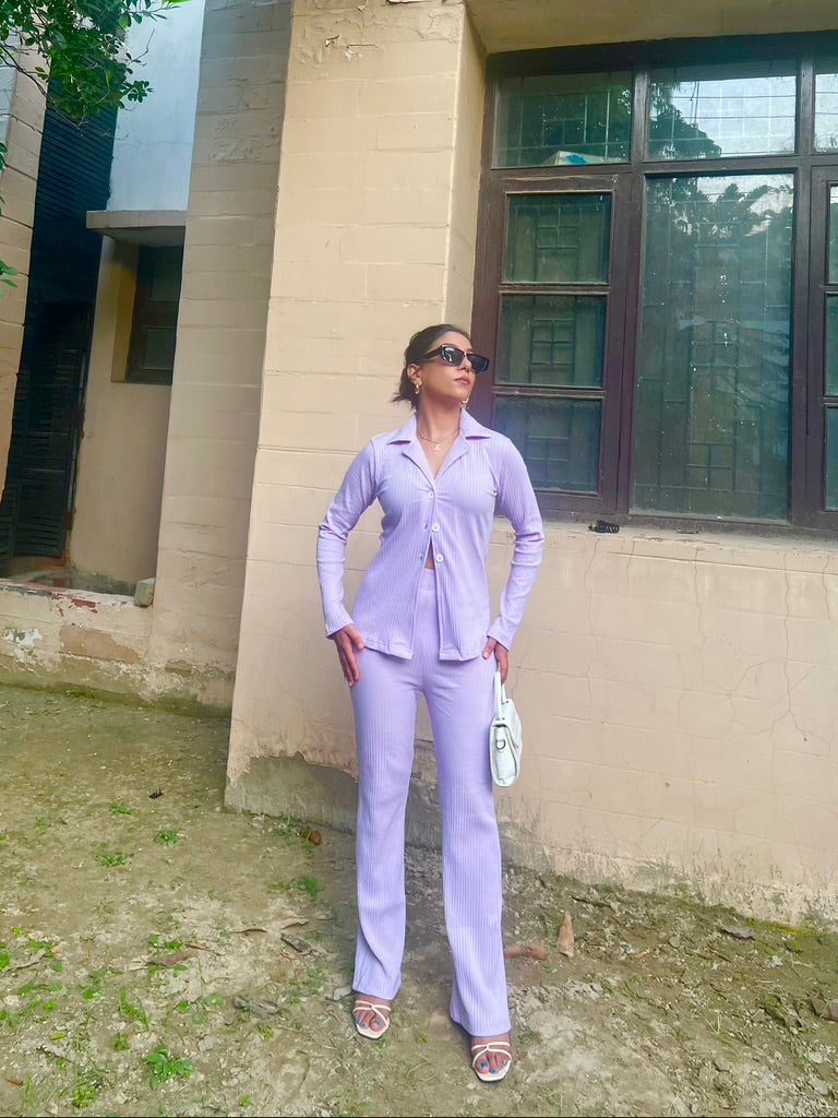 Thick RIB Knit Co-ord