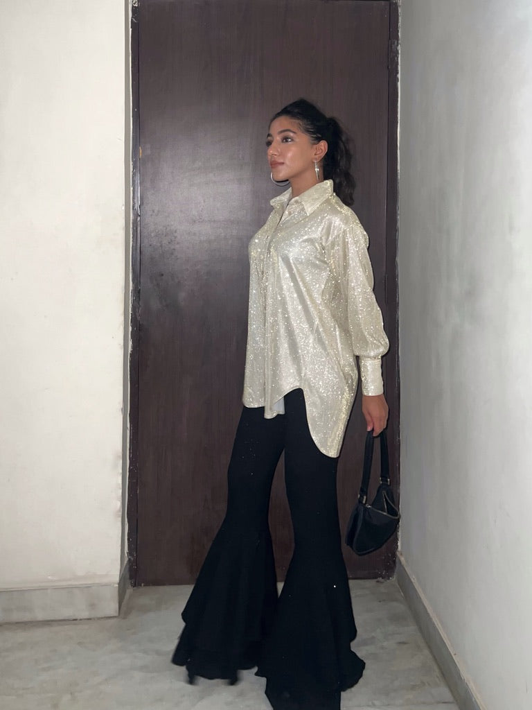 Oversized Cotton Poplin Unisex Shirt