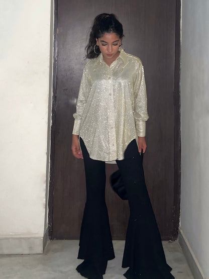 Oversized Cotton Poplin Unisex Shirt