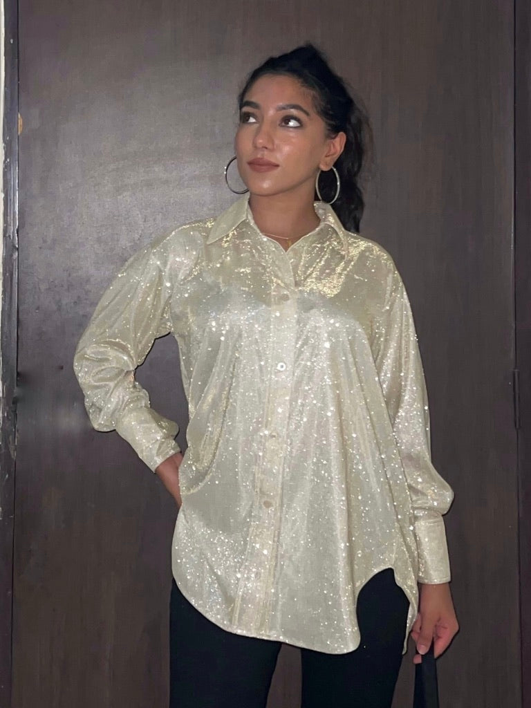Oversized Cotton Poplin Unisex Shirt
