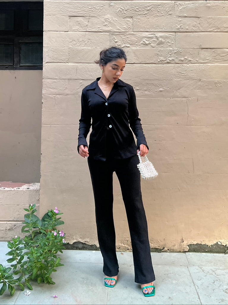 Thick RIB Knit Co-ord
