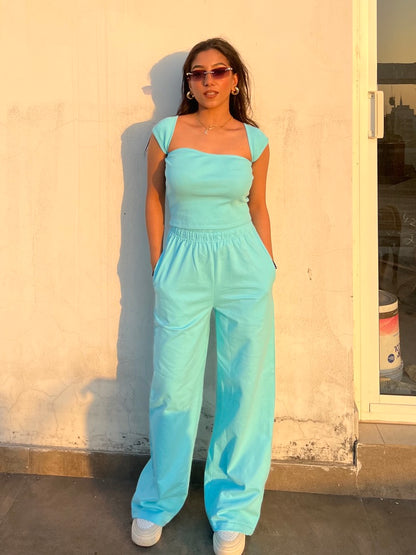 Light Blue French Terry Set