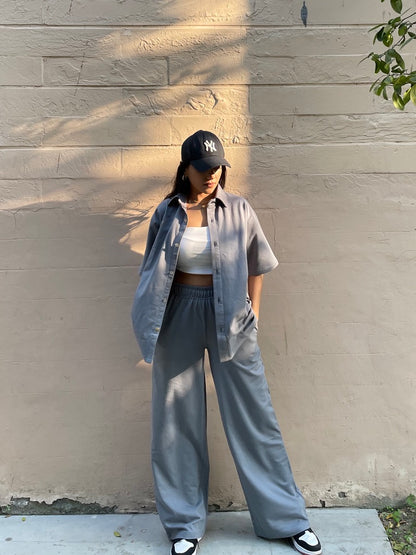 Stone Grey Unisex Co-ord