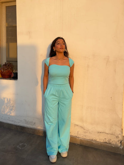 Light Blue French Terry Set