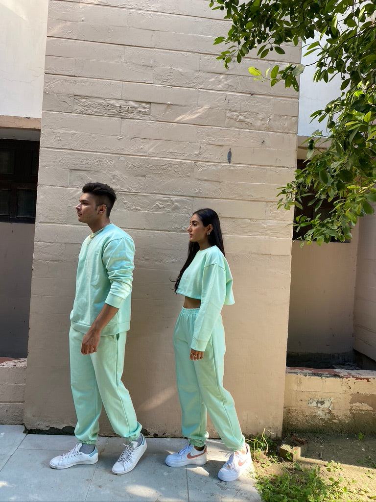 Mint Green Unisex Co-ord