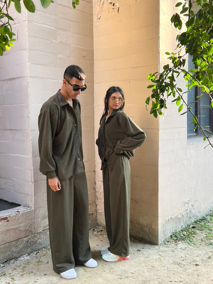 Cotton Fleece Unisex Co-ord