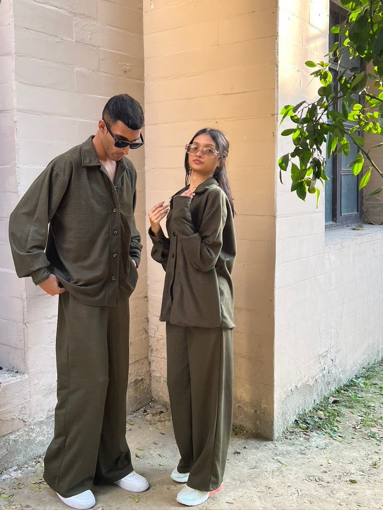 Cotton Fleece Unisex Co-ord