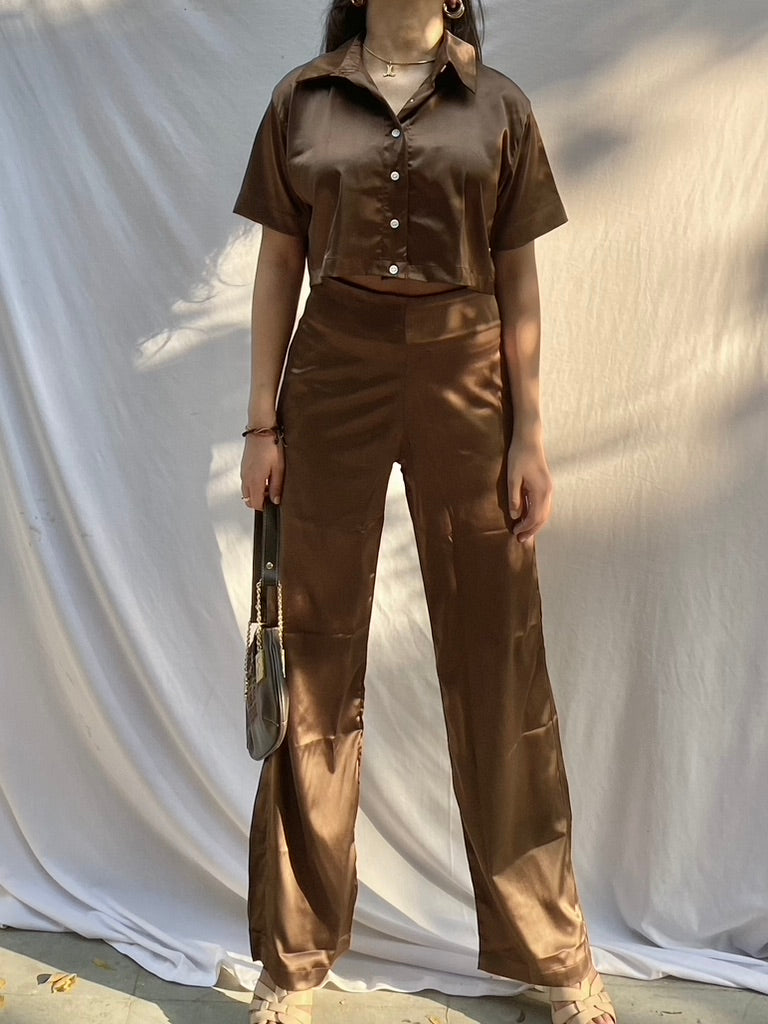 ChocoChip Boxer Shirt Coord