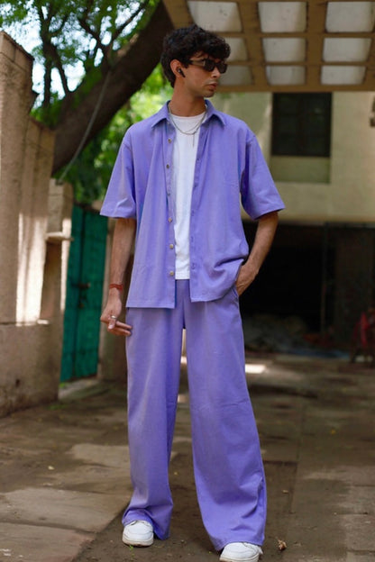 Very Peri Unisex French Terry Cotton Co-ord
