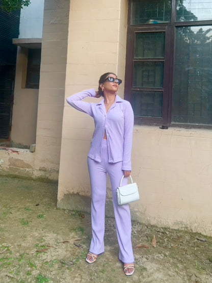 Thick RIB Knit Co-ord