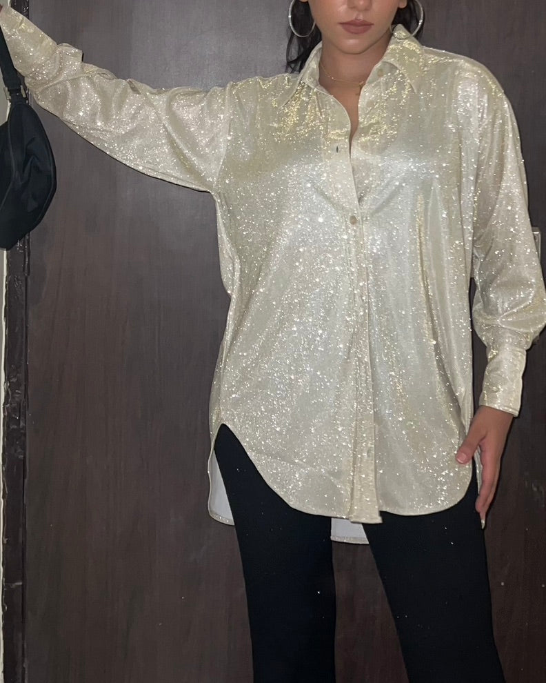 Oversized Cotton Poplin Unisex Shirt