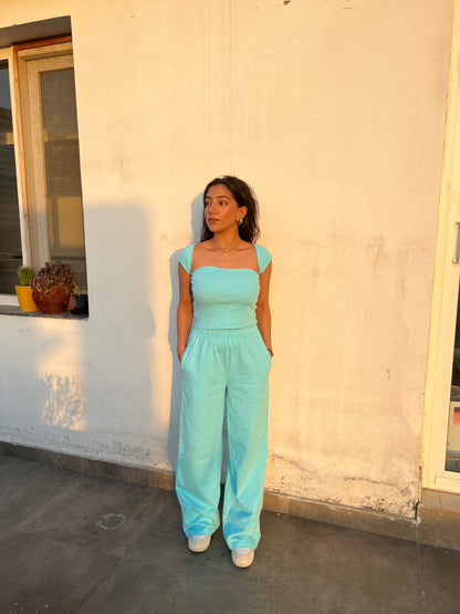 Light Blue French Terry Set