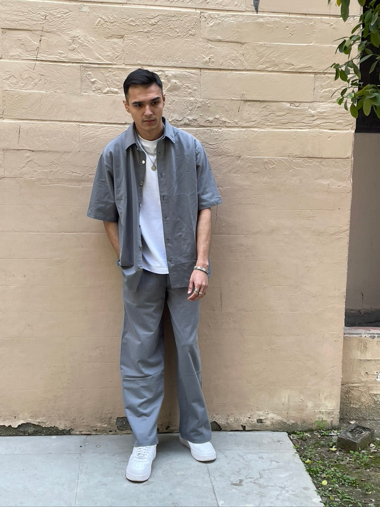 Stone Grey Unisex Co-ord