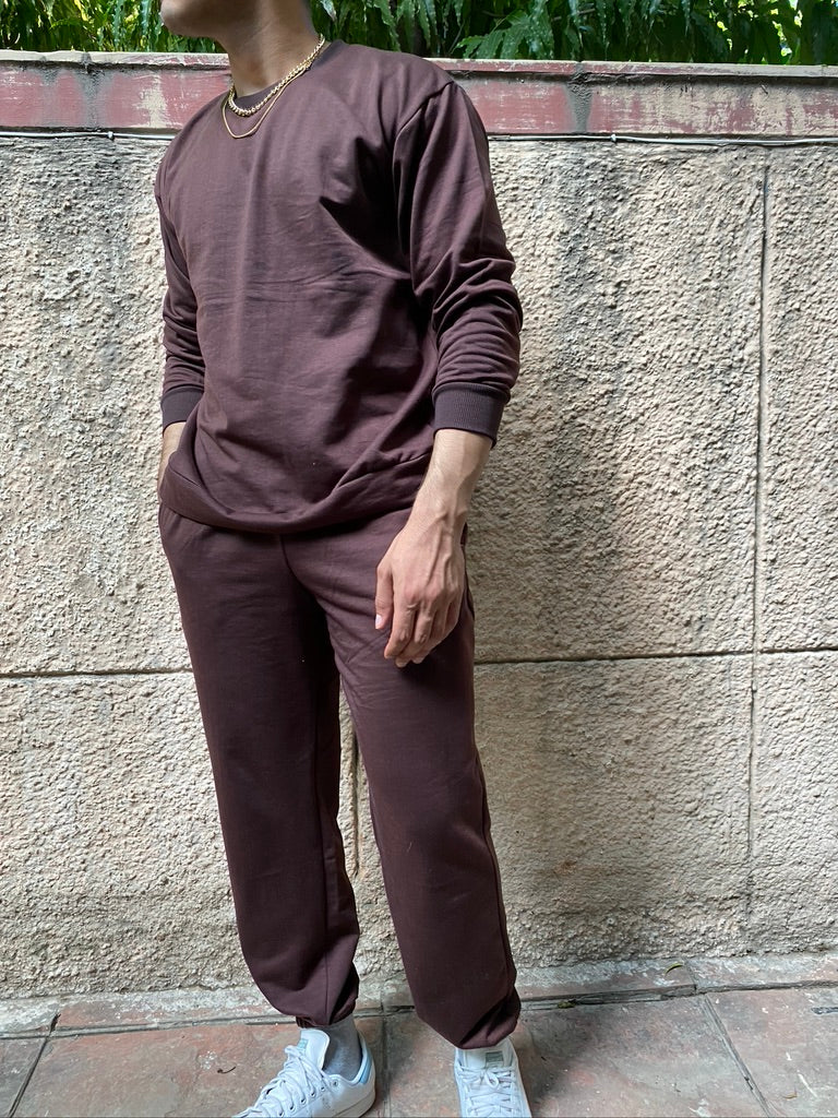 Brown Unisex Co-ord
