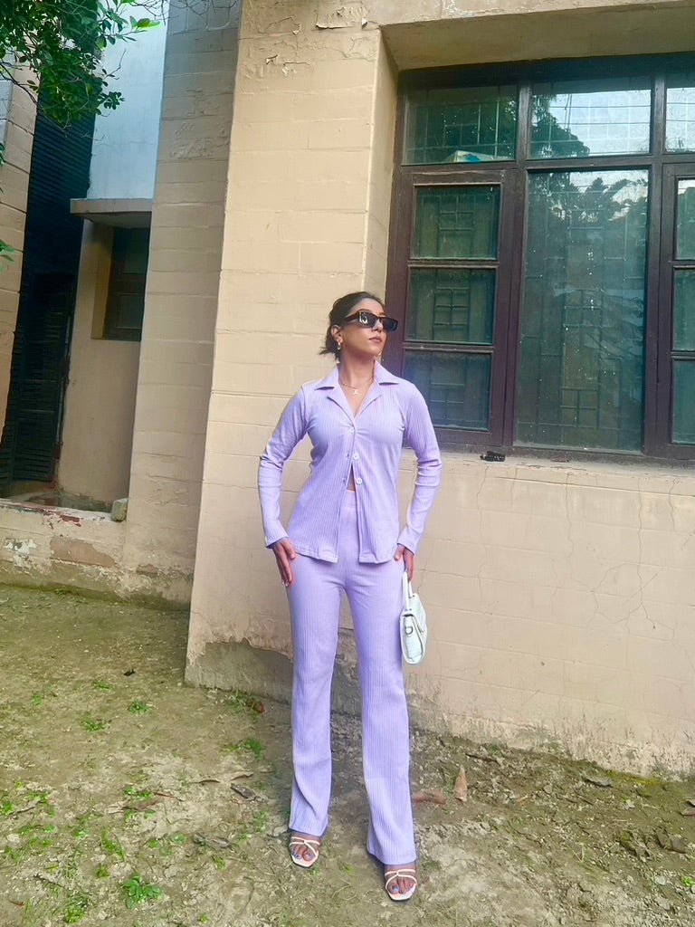 Thick RIB Knit Co-ord