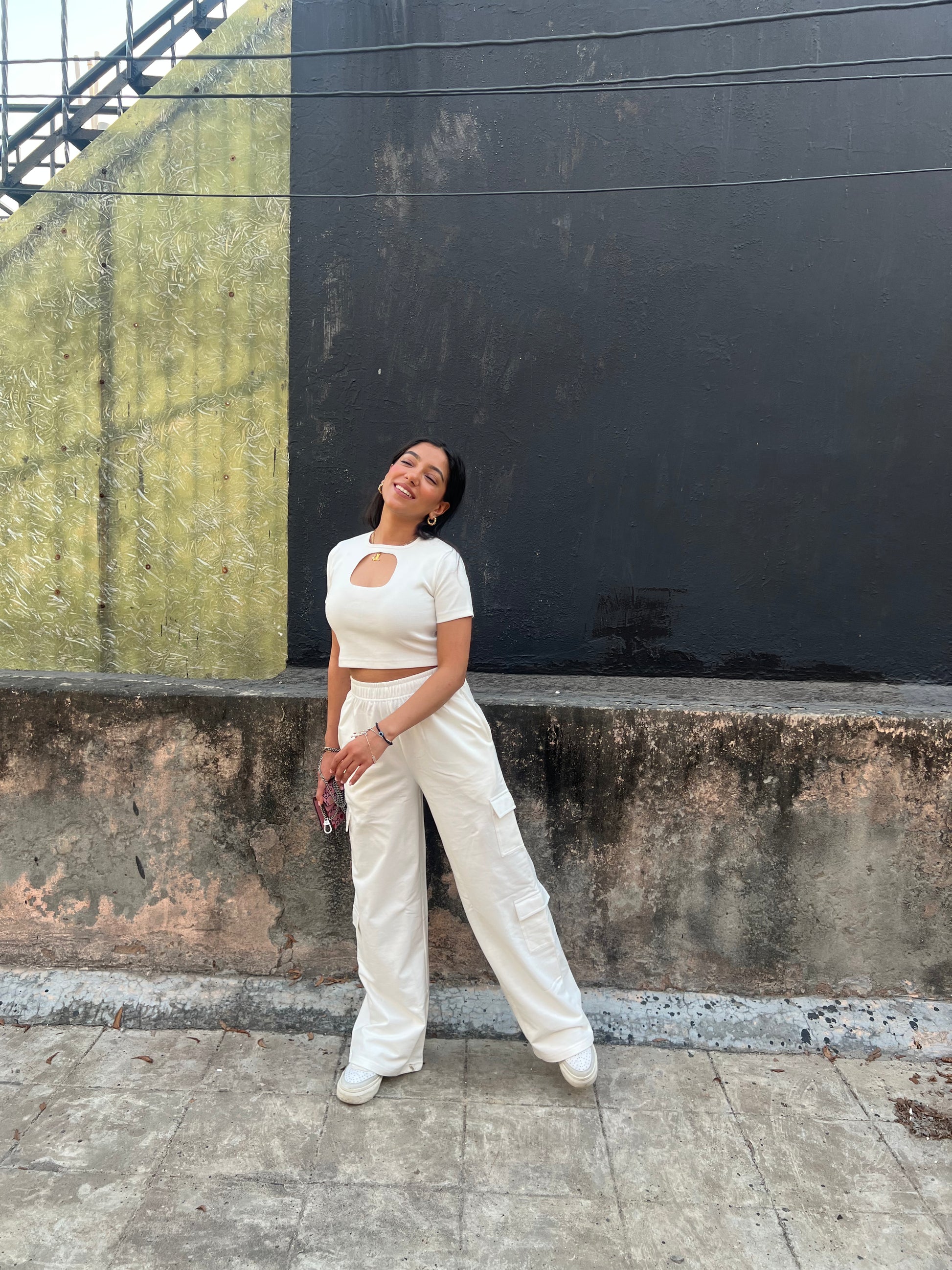French terry cargo street joggers for women deals