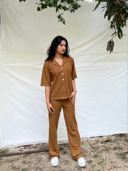 Cotton Waffle Knit Co-ord