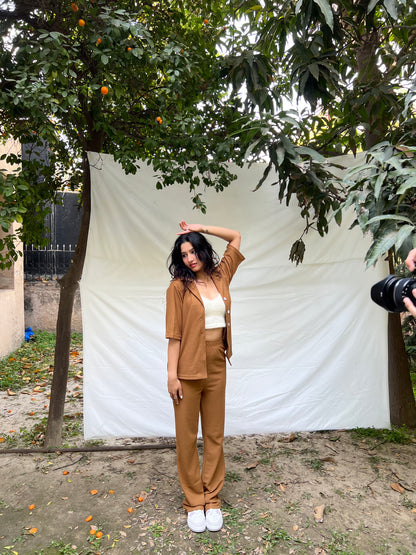 Cotton Waffle Knit Co-ord
