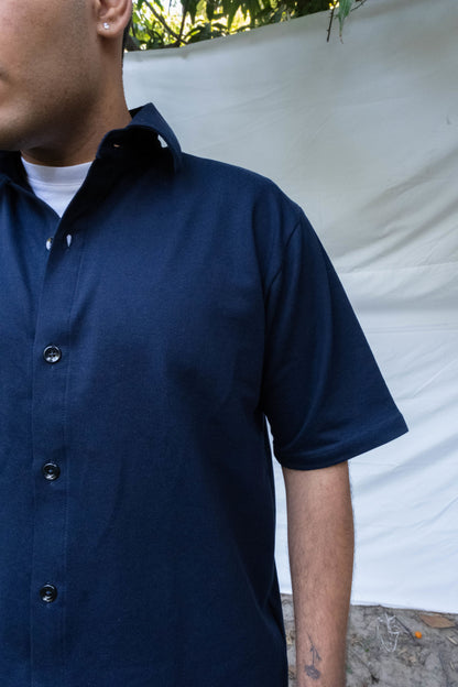 French Terry Unisex Navy Blue Co-ord